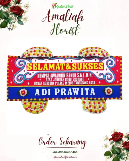 Papan Bunga Ucapan Selamat Harjokuncaran
